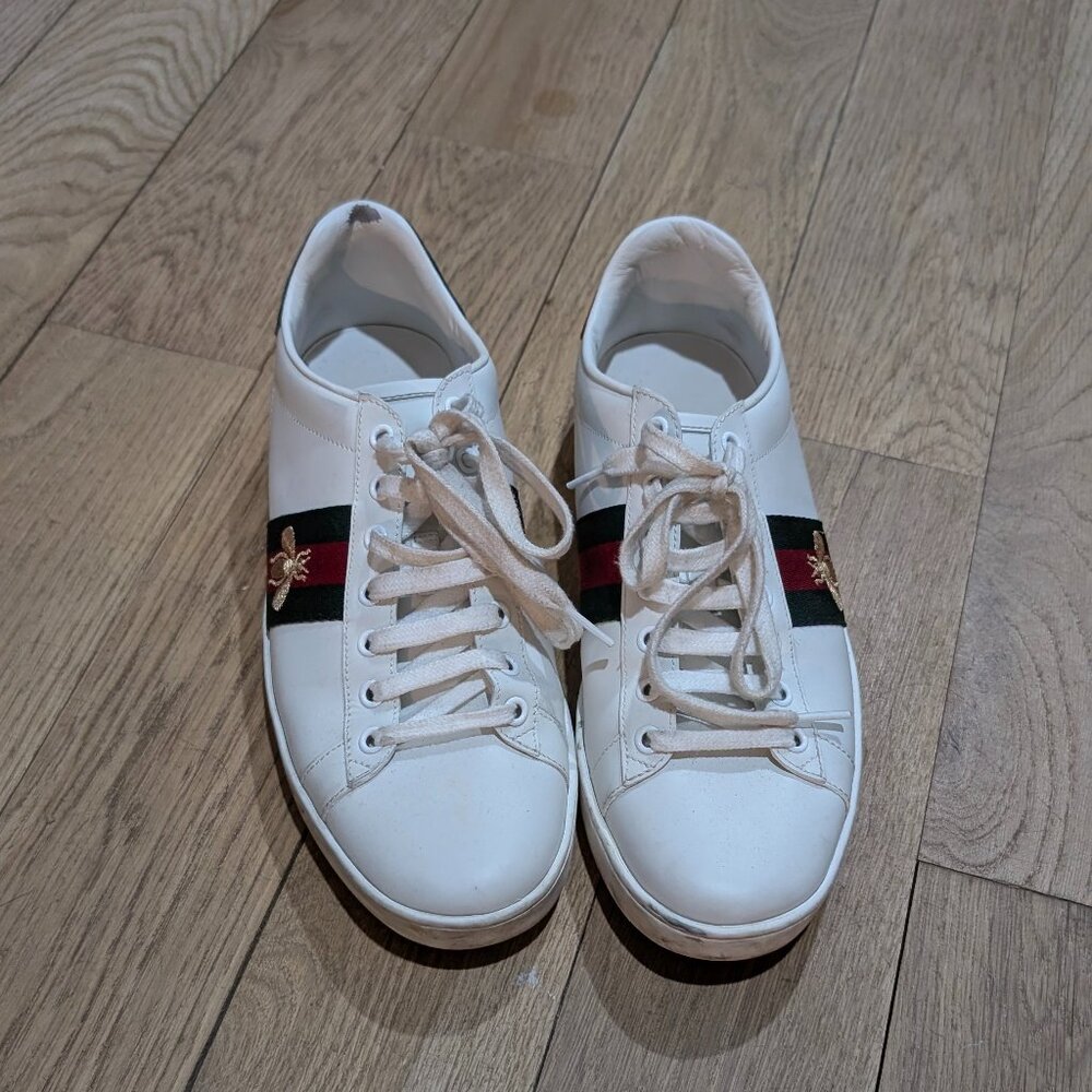 Gucci New Ace Sneaker (Women) Size: 9.5US/39.5EU (Pre-worn) - Picture 4 of 14
